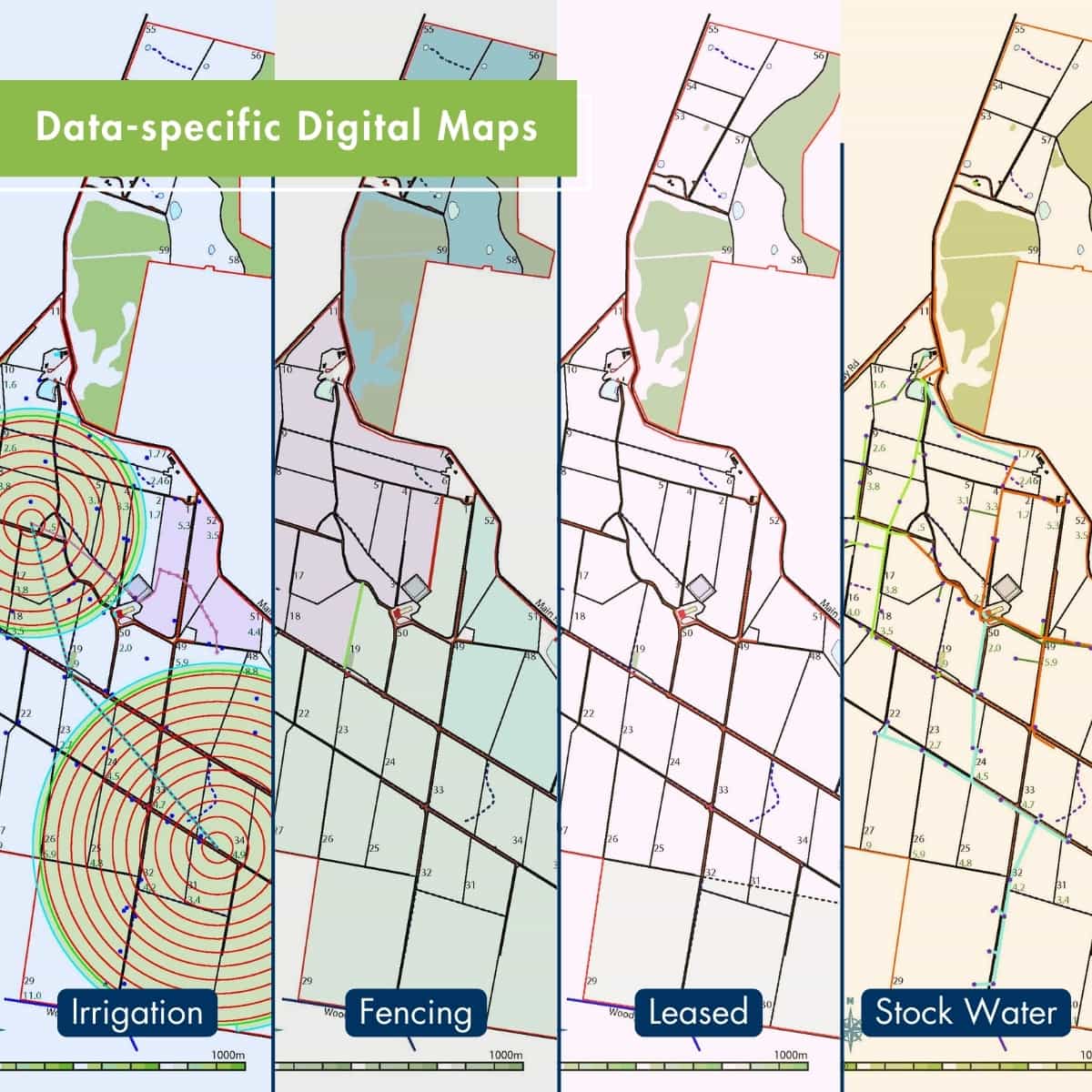 Data-specific digital maps-min